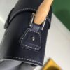 Goyard Blue Mini Goyardine Saigon Souple Dark blue Pony-