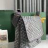 GOYARD Goyardine Capetien Messenger Bag Black 504063 |