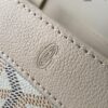 Goyard Goyardine Canvas Sand Bellechasse PM Bag Palladium