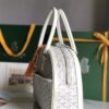 GOYARD Goyardine Saint Jeanne MM Bowler White