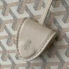 Goyard Goyardine Canvas Sand Bellechasse PM Bag Palladium