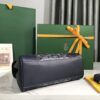Goyard Blue Mini Goyardine Saigon Souple Dark blue Pony-