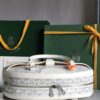 GOYARD Goyardine Saint Jeanne MM Bowler White