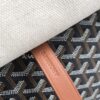 GOYARD Goyardine Capetien Messenger Bag Black Gold 1277533