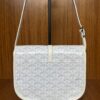 GOYARD Goyardine Belvedere II PM Messenger Bag White