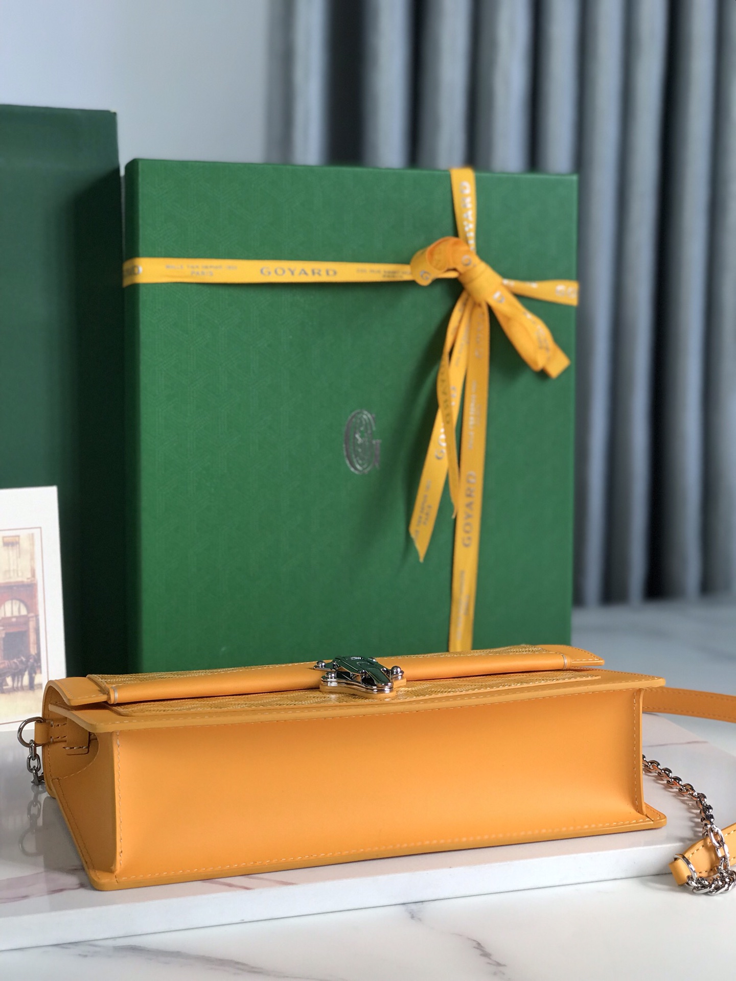 Goyard Duchesse Marie-Caroline Bag yellow
