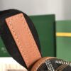 GOYARD Goyardine Capetien Messenger Bag Black Gold 1277533