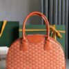 Goyard orange Chevron Print Coated Canvas St. Jeanne PM Bag | Yoogi's Closet