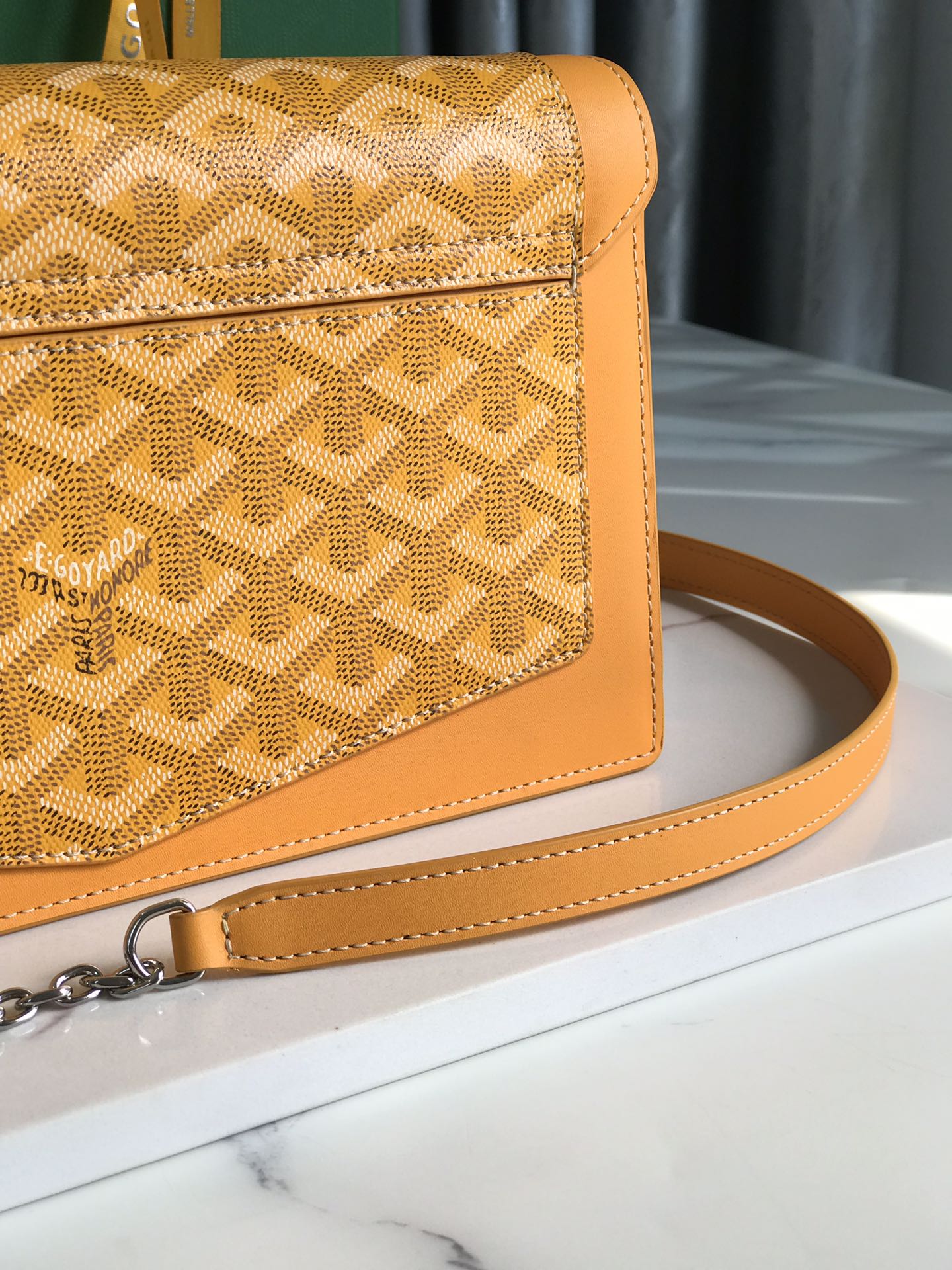 Goyard Duchesse Marie-Caroline Bag yellow