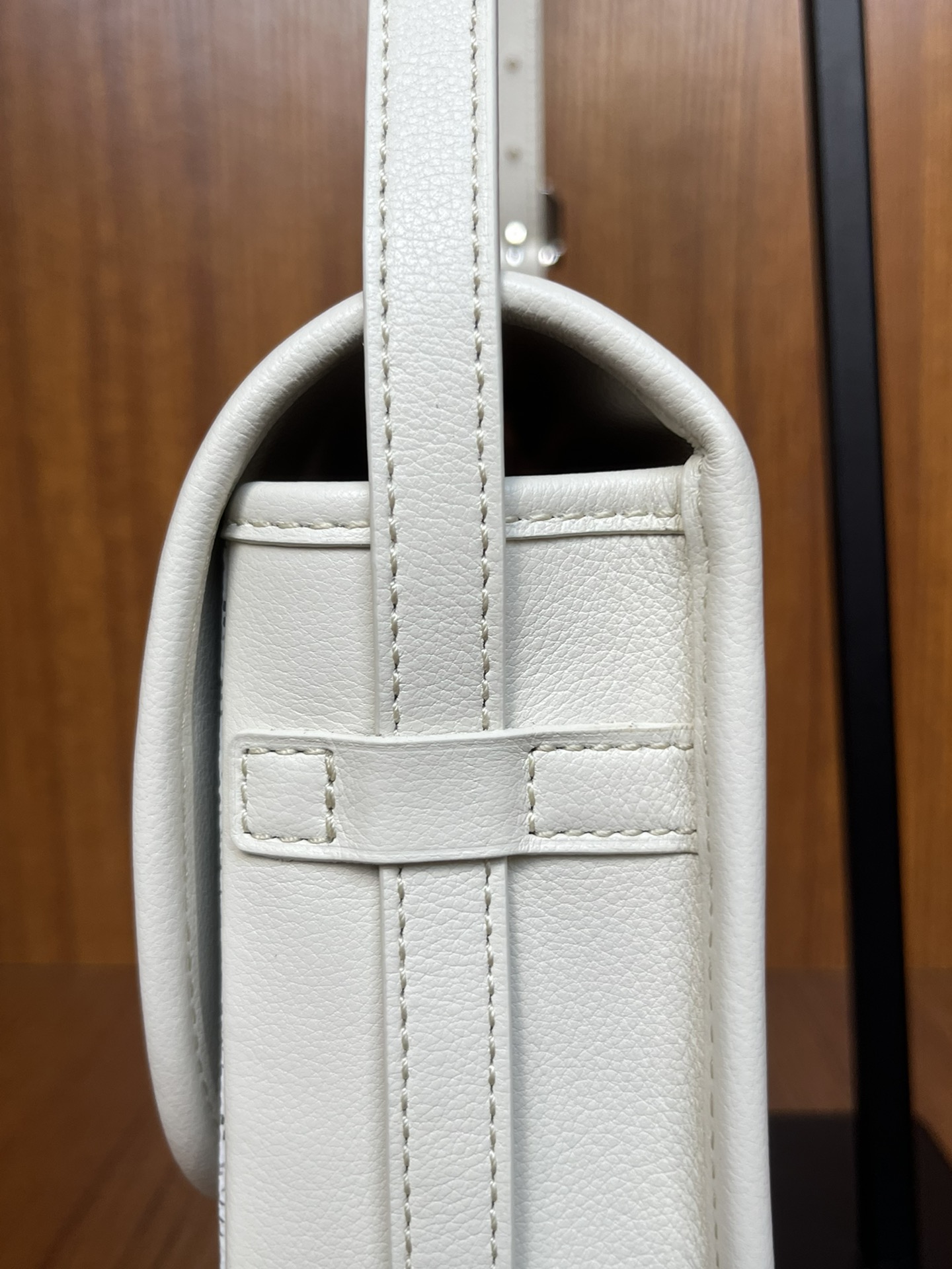 GOYARD Goyardine Belvedere II PM Messenger Bag White