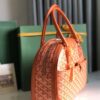Goyard orange Chevron Print Coated Canvas St. Jeanne PM Bag | Yoogi's Closet