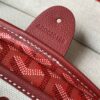 Goyard Artois Tote Coated Canvas PM Red 2752981