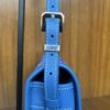 Goyard Blue Chevron Print Coated Canvas Belvedere MM Saddle Bag Goyard