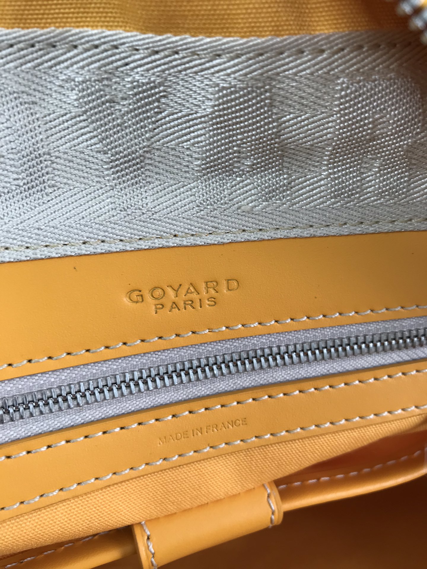 Goyard Goyardine St. Jeanne MM - Yellow Handle Bags,