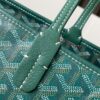 Goyard Artois Tote MM Green Goyardine Canvas &