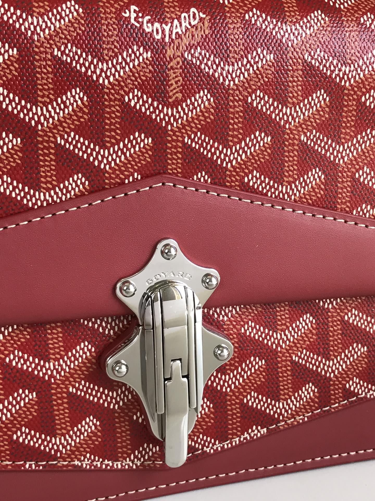 Goyard Duchesse Marie-Caroline Bag red