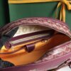 Goyard Burgundy Goyardine Coated Canvas and Leather St.