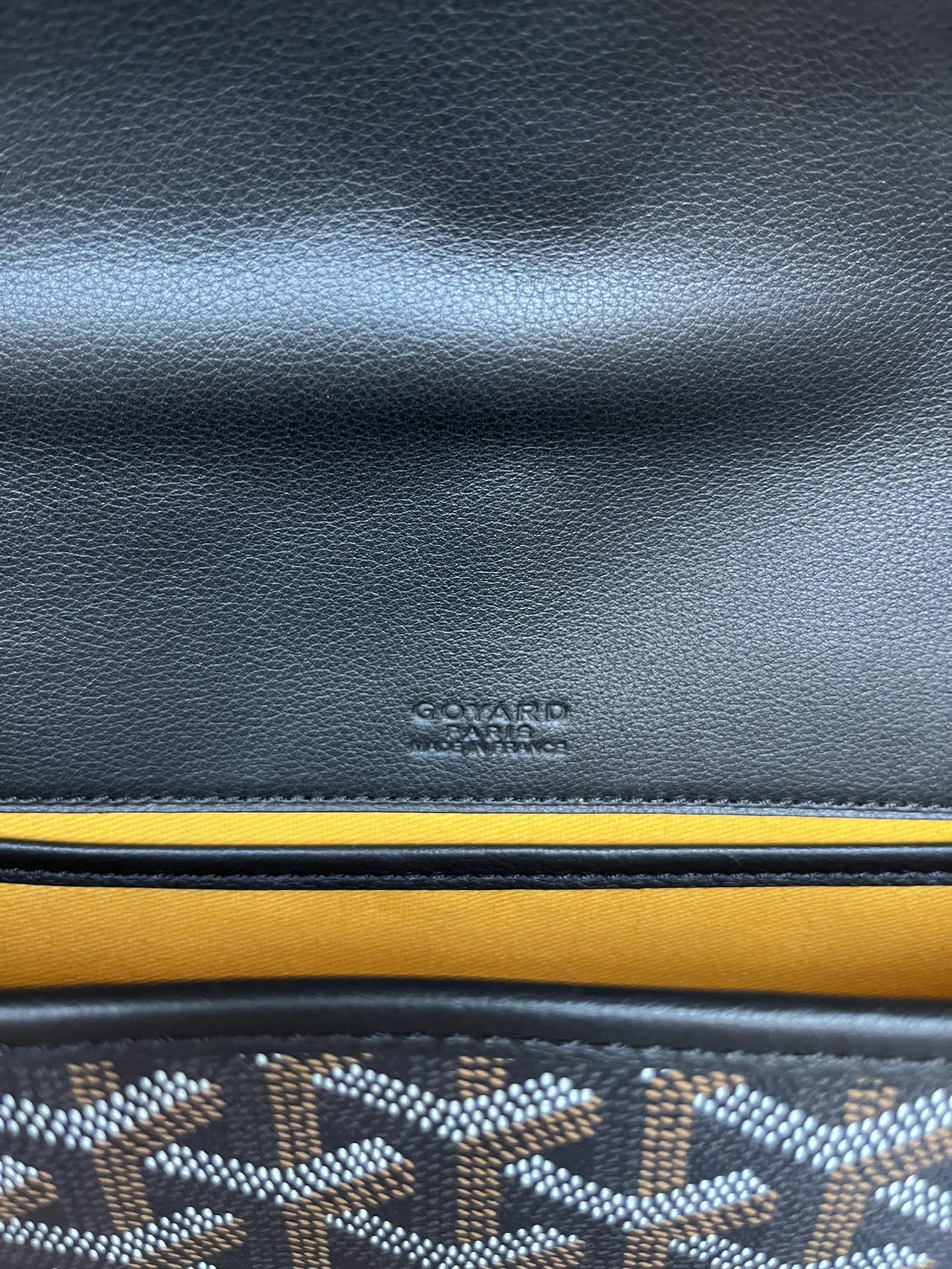 GOYARD Goyardine Belvedere II PM Messenger Bag Black