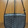 GOYARD Goyardine Belvedere II PM Messenger Bag Black