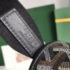 Goyard Capetien Messenger Bag Coated Canvas Black