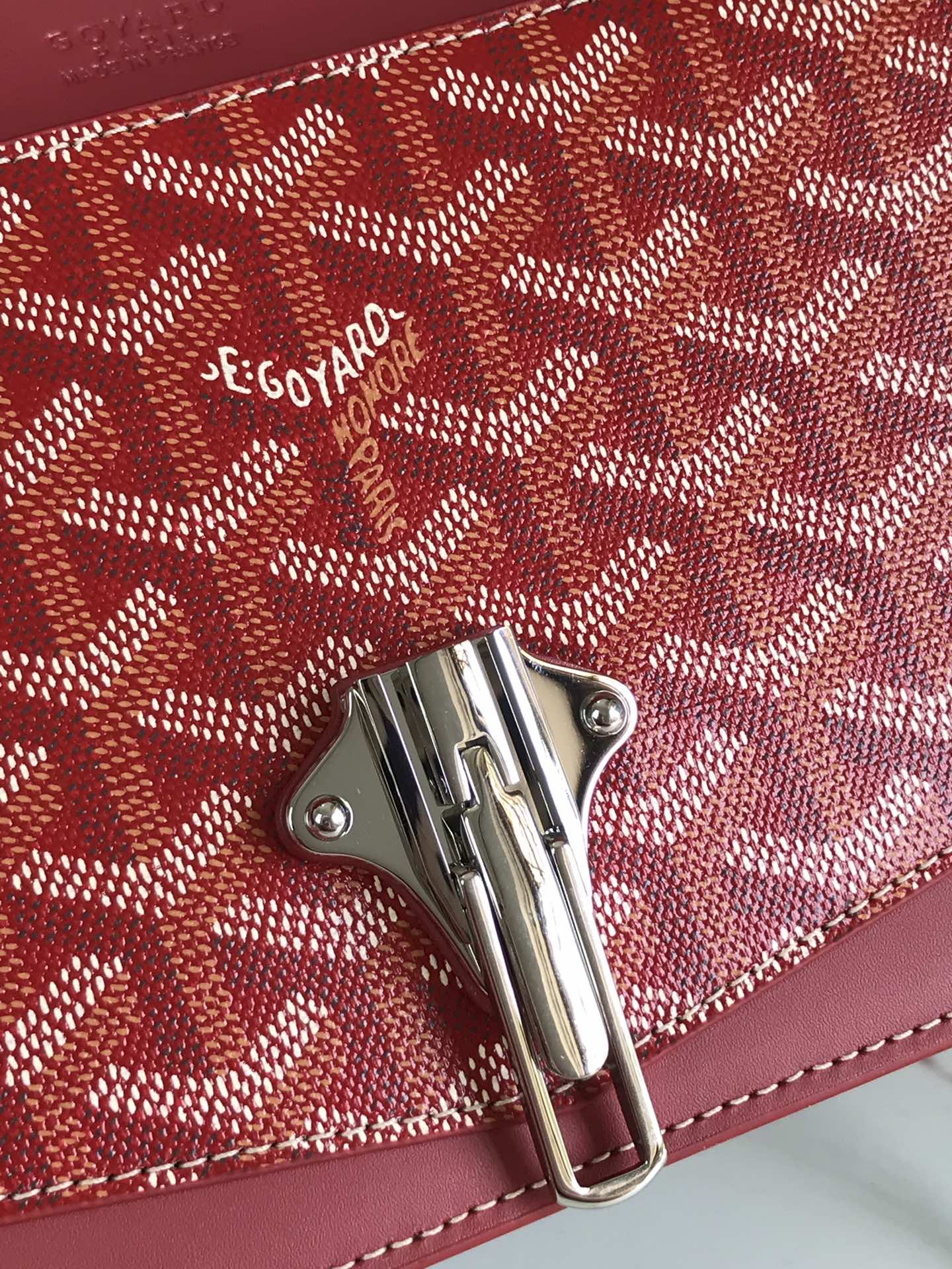 Goyard Duchesse Marie-Caroline Bag red