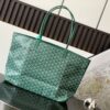 Goyard Artois Tote MM Green Goyardine Canvas &