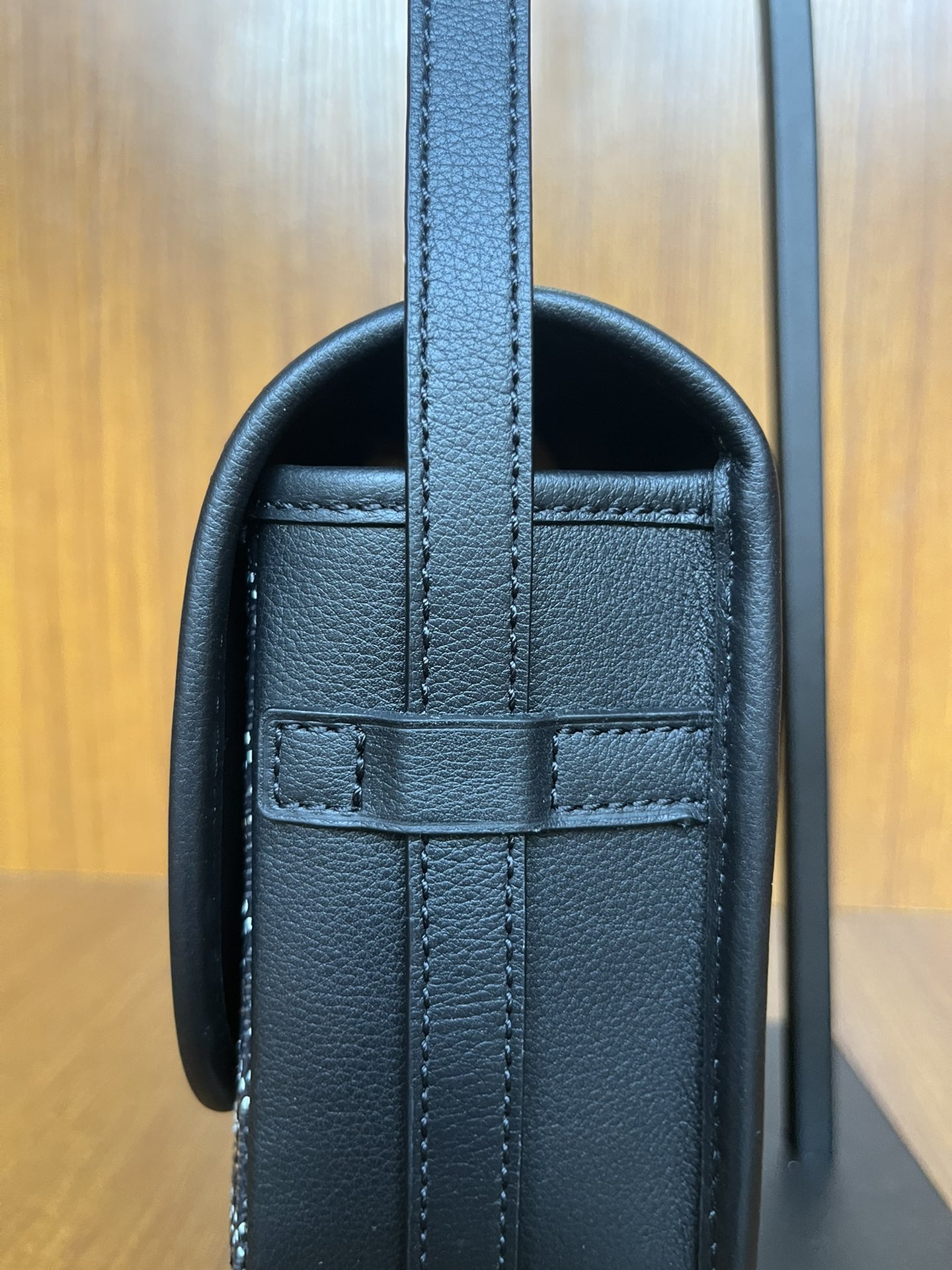GOYARD Goyardine Belvedere II PM Messenger Bag Black