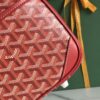 Goyard Saint Jeanne MM Red Leather Cloth ref