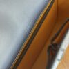 Goyard Navy Blue Goyardine Coated Canvas and Leather