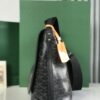 Goyard Jet Black Capetien MM Messenger Bag