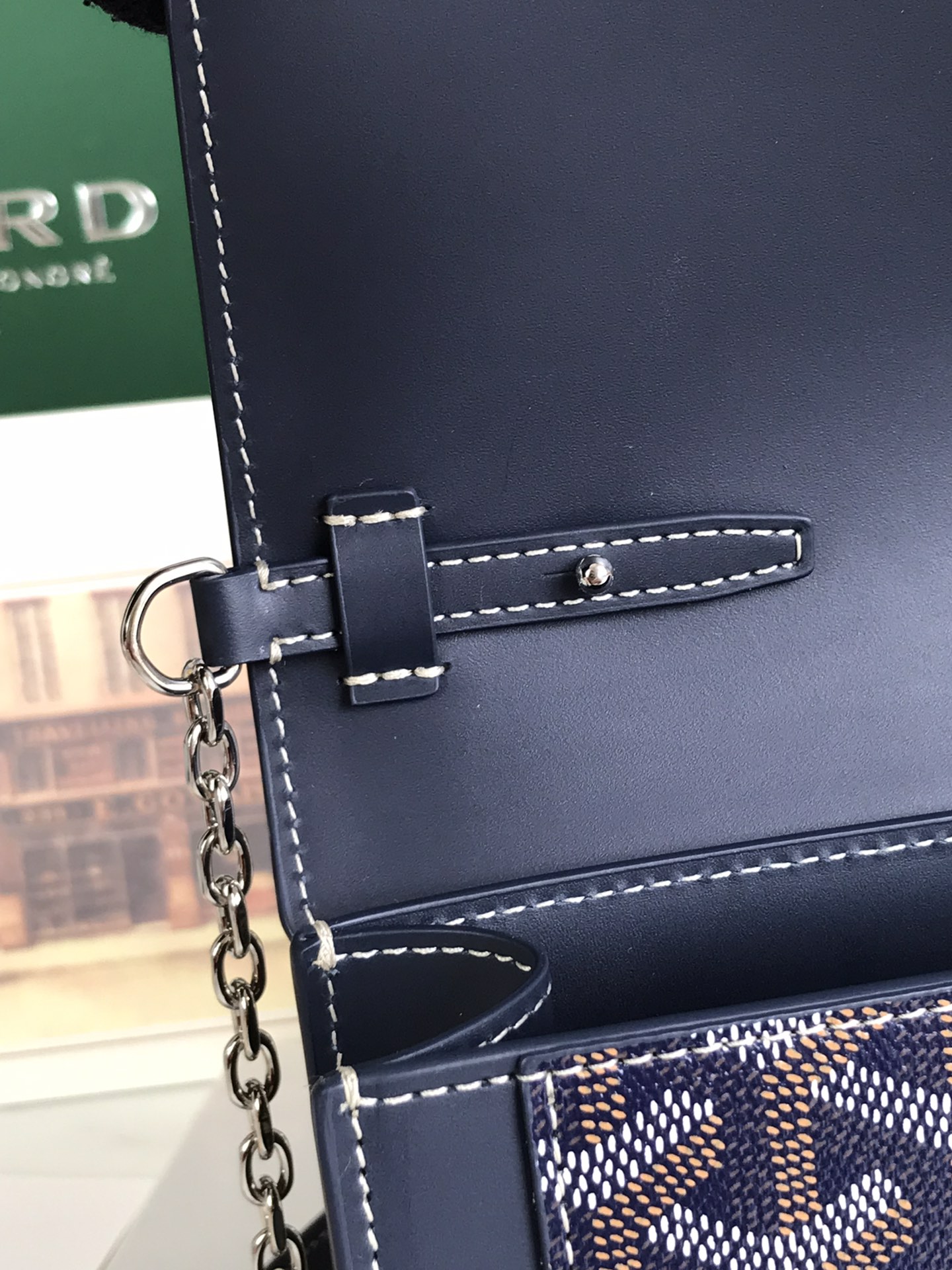 Goyard Duchesse Marie-Caroline Bag blue navy