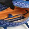 Goyard Saint Jeanne Bag Coated Canvas MM Blue