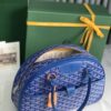 Goyard Saint Jeanne Bag Coated Canvas MM Blue