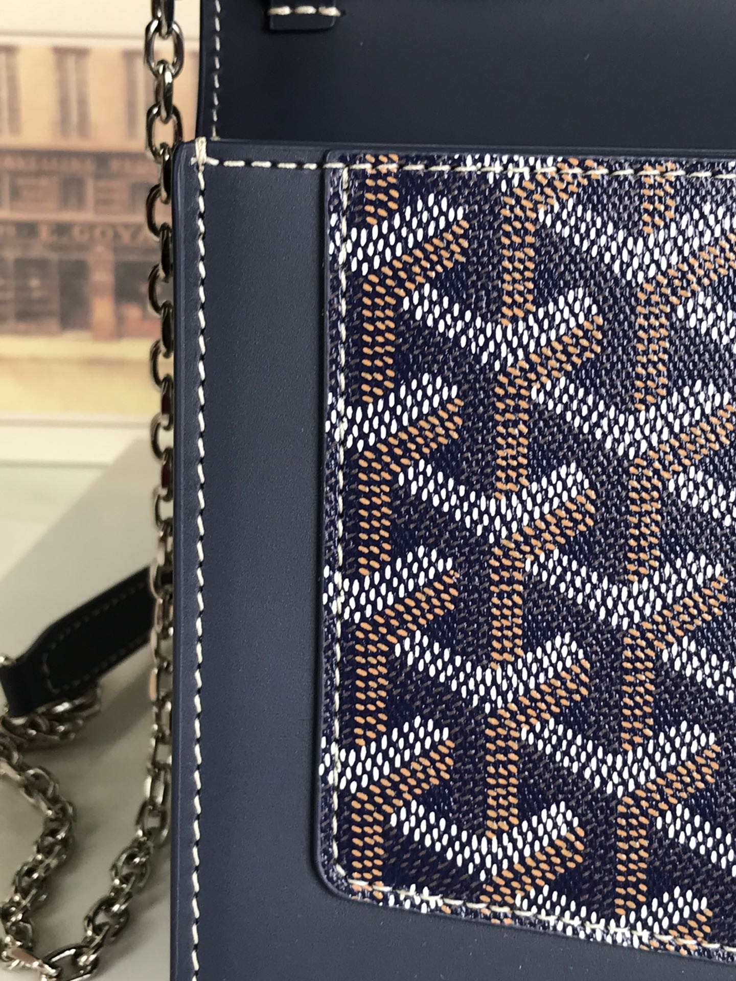 Goyard Duchesse Marie-Caroline Bag blue navy