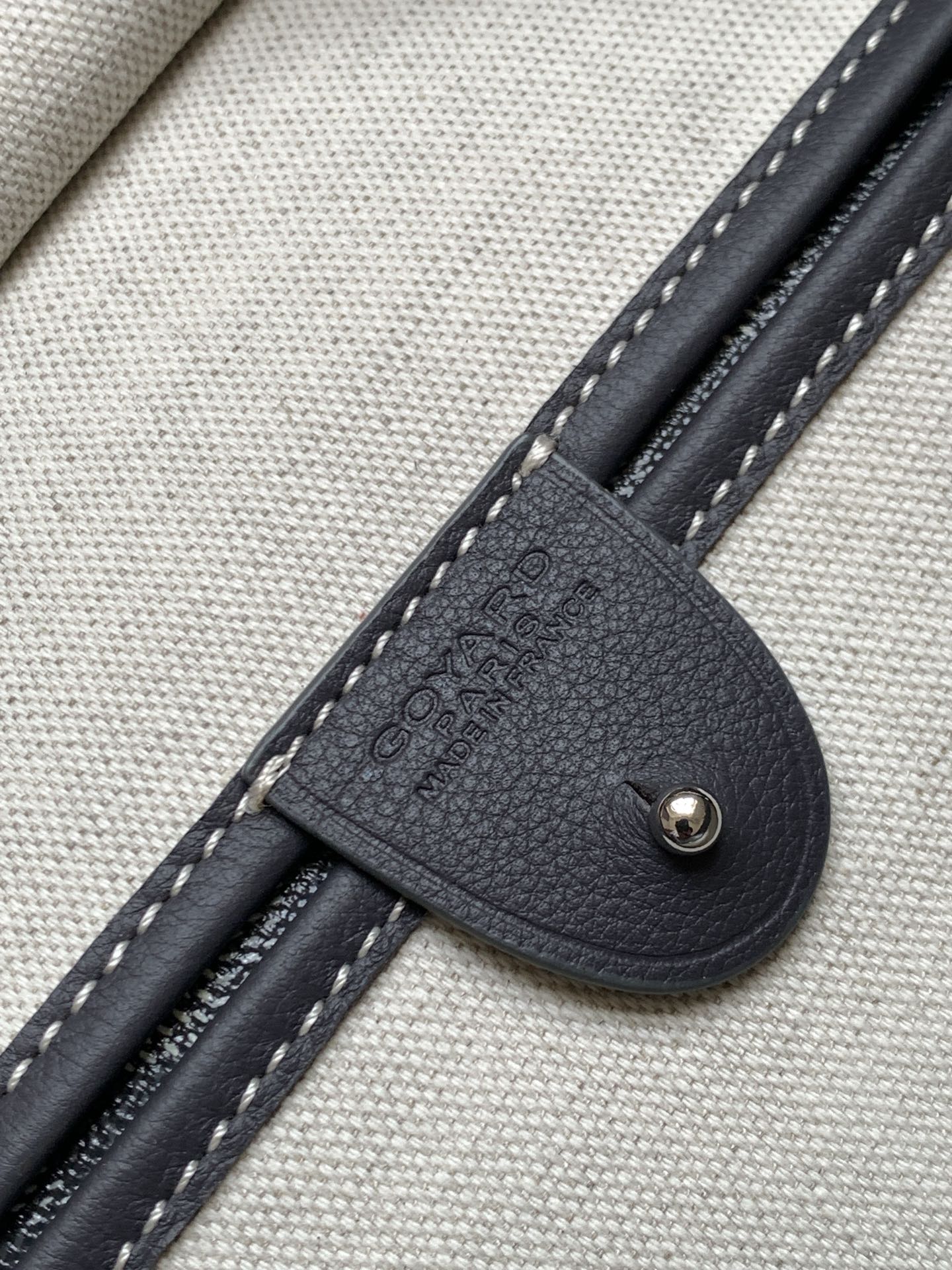 Goyard shoulder bag Grey Leather ref.907902