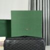 Goyard Jet Black Capetien MM Messenger Bag