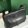 Goyard Jet Black Capetien MM Messenger Bag