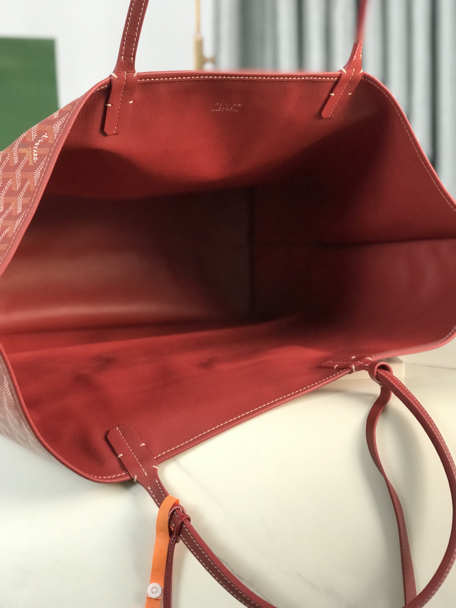 Goyard Pre-Loved Artois GM bag for Women - Red in