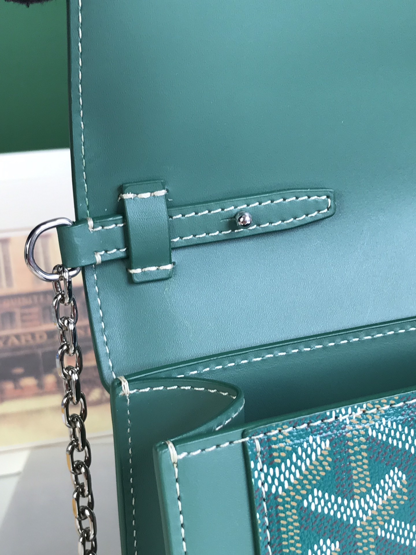 Goyard Duchesse Marie-Caroline Bag in green
