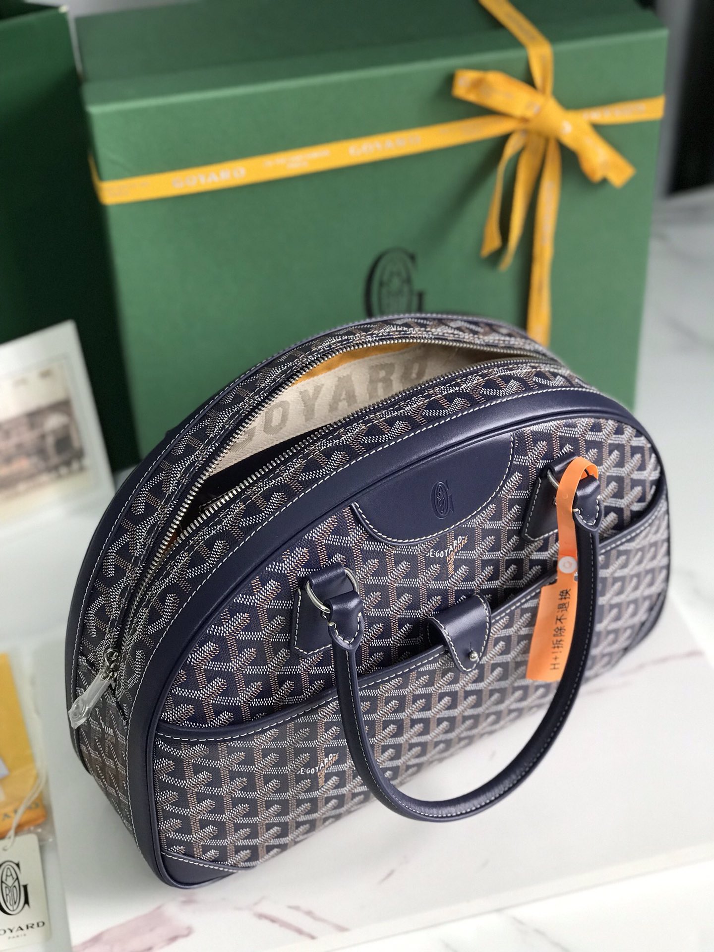 Goyard St Jeanne tote bag designed by Mathilda May