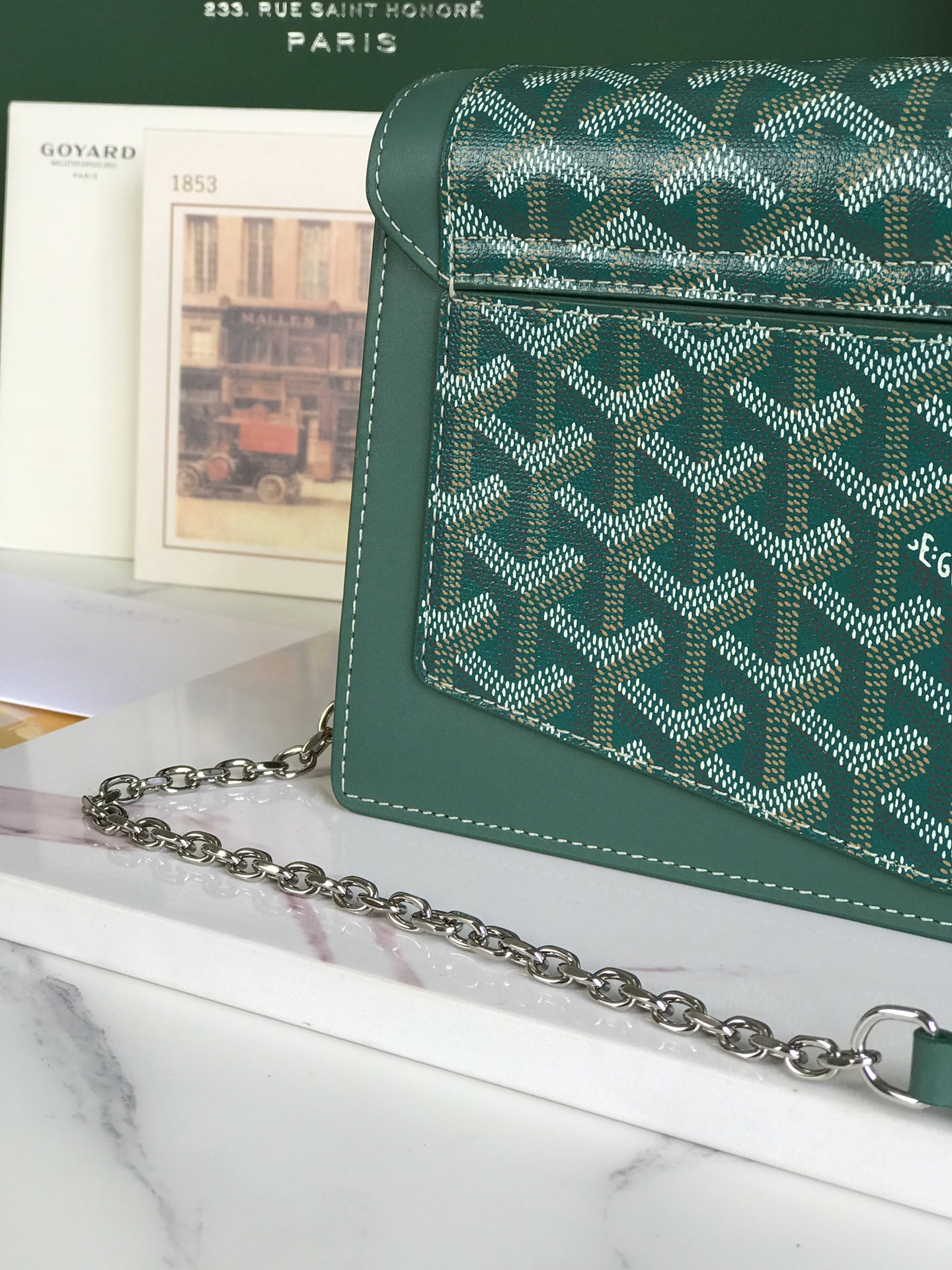 Goyard Duchesse Marie-Caroline Bag in green