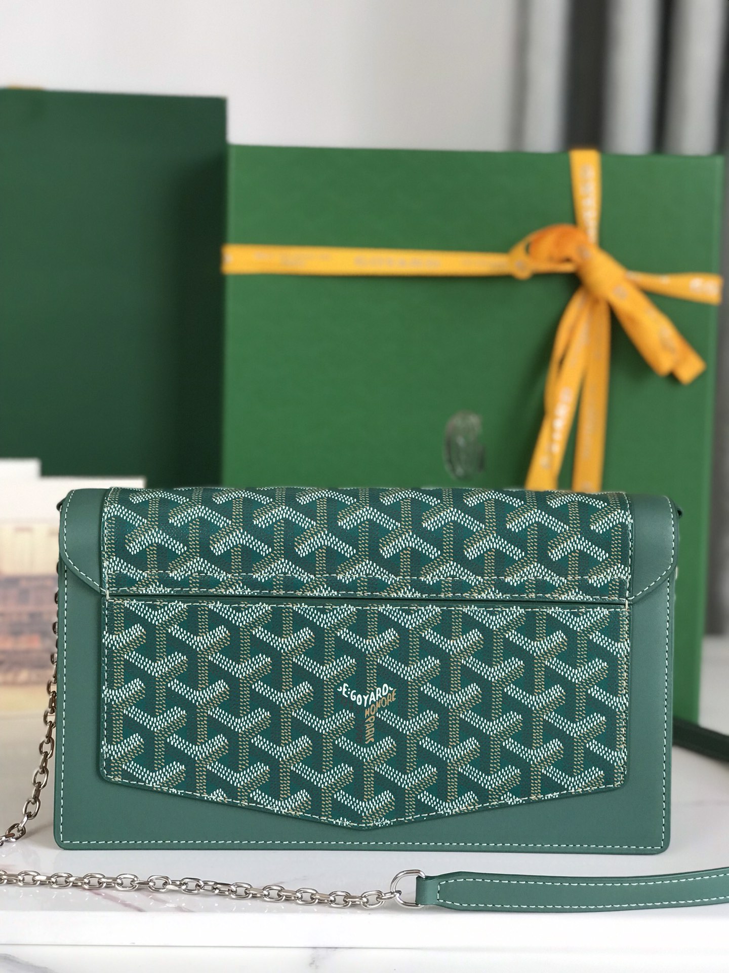 Goyard Duchesse Marie-Caroline Bag in green