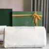 Goyard Saigon Tote White Goyardine Canvas Palladium ...