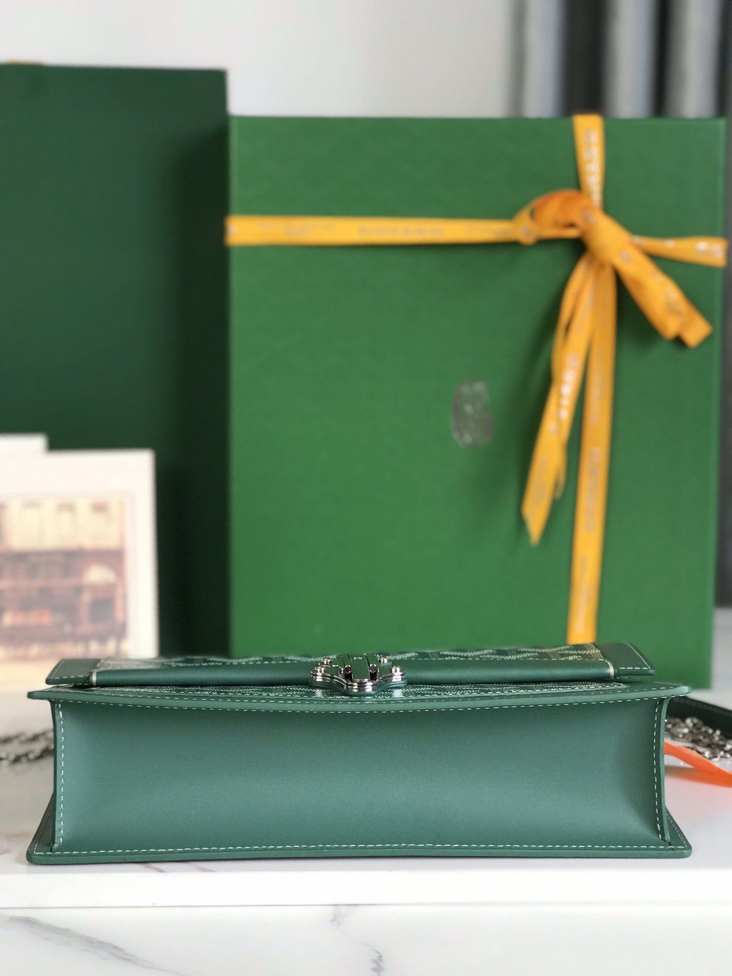 Goyard Duchesse Marie-Caroline Bag in green