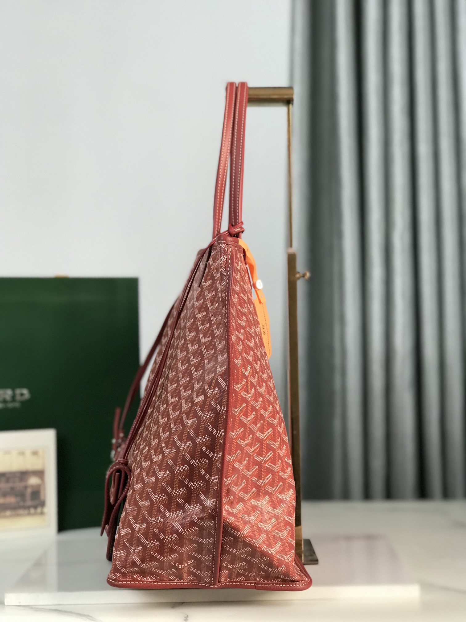 Goyard Pre-Loved Artois GM bag for Women - Red in