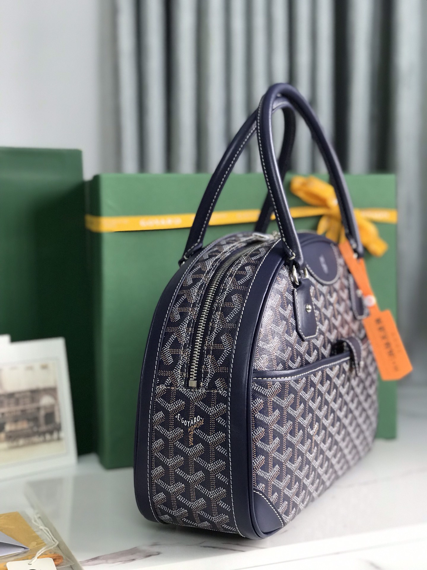 Goyard St Jeanne tote bag designed by Mathilda May
