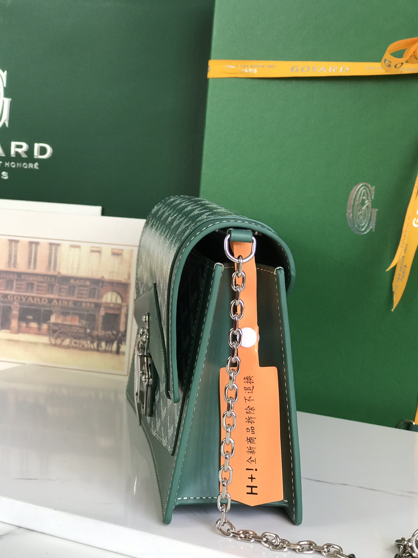 Goyard Duchesse Marie-Caroline Bag in green