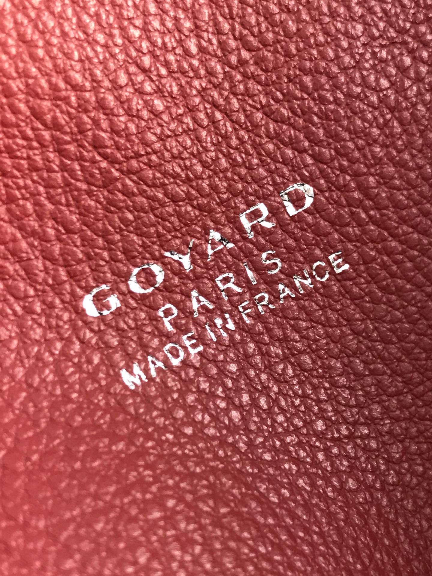 Goyard Pre-Loved Artois GM bag for Women - Red in