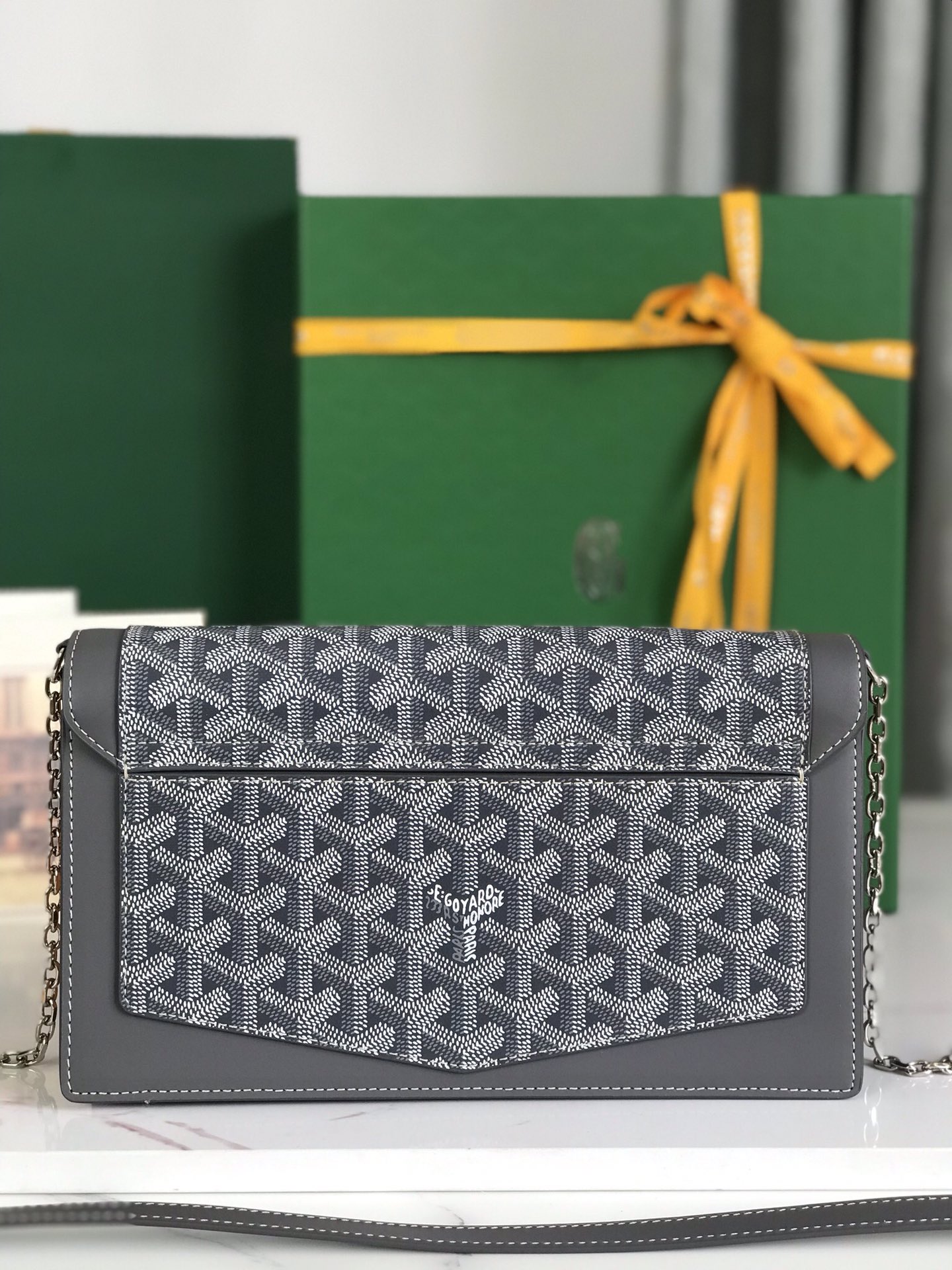 Goyard Duchesse Marie-Caroline Bag in gray