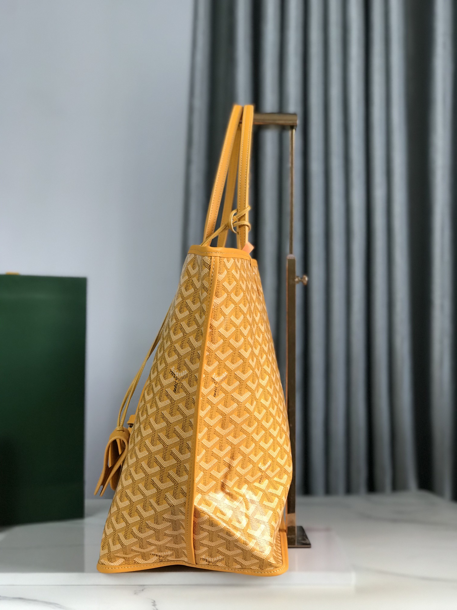 Goyard Saint Louis Tote Coated Canvas PM yellow  Orange